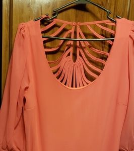 Soulmate coral dress